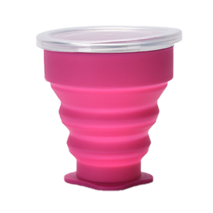 Cross-Border Silicone Foldable Water Cup, Portable Mouthwash Cup for Outdoor Travel, Lightweight and Convenient Cup, Watercup Portable