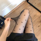 2411# little butterfly black silk / free size (40.00 kg-75.00 kg