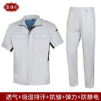 Light Gray (contrast short sleeve suit) / XL/175