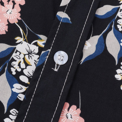 Cross-border Trade 2022 Summer New Men's Casual Shirt European Size Hawaiian Men's Floral Short-sleeved Shirt for Men