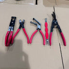 Pipe binding pliers 5pc set (bulk)