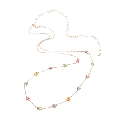 European and American Cross-Border Butterfly Waist Chain with Dress Shirt Belt Women's 2025 Summer New Elegant Elegant Jewelry