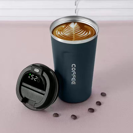European-style coffee vacuum cup portable portable cup 304 stainless steel mini couple water Cup car gift Cup wholesale