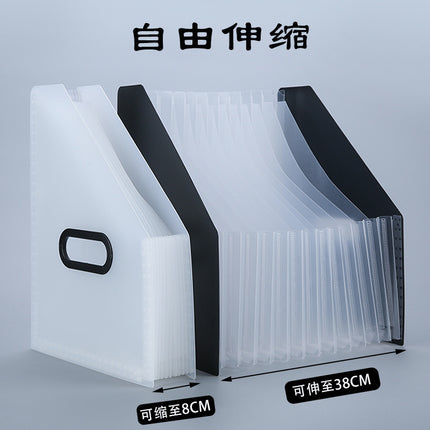 Oblique organ folder multi-layer paper storage bag Book organ bag wholesale
