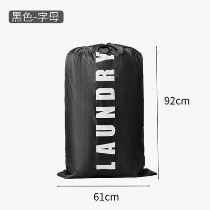 Cross-Border Storage Laundry Bag Waterproof Oxford Cloth Portable Travel Storage Bag Moving Drawstring Drawstring Dirty Clothes Bag