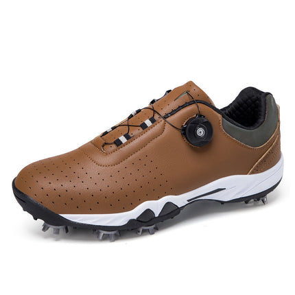 F-20619 Men's and Women's Shoes Golf Golf Shoes Non-Slip Professional Nail Outdoor Sports Casual Shoes