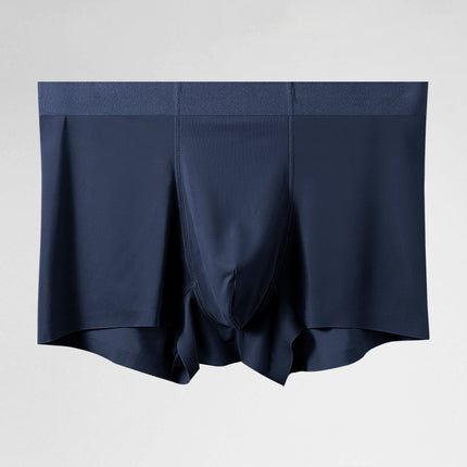 Men's Underwear, Men's Ice Silk Seamless Boxer Briefs, Breathable Summer Thin Sports Boxer Shorts, Sports Style