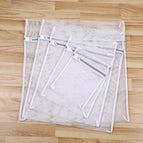 30*40 / Gray zipper coarse mesh