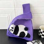 Lazy panda-purple