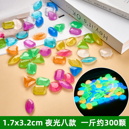 Cartoon Doll Puppy Children's Gem Toy Handmade Creative Jewelry Ornaments Kindergarten Gift Doll Machine Accessories