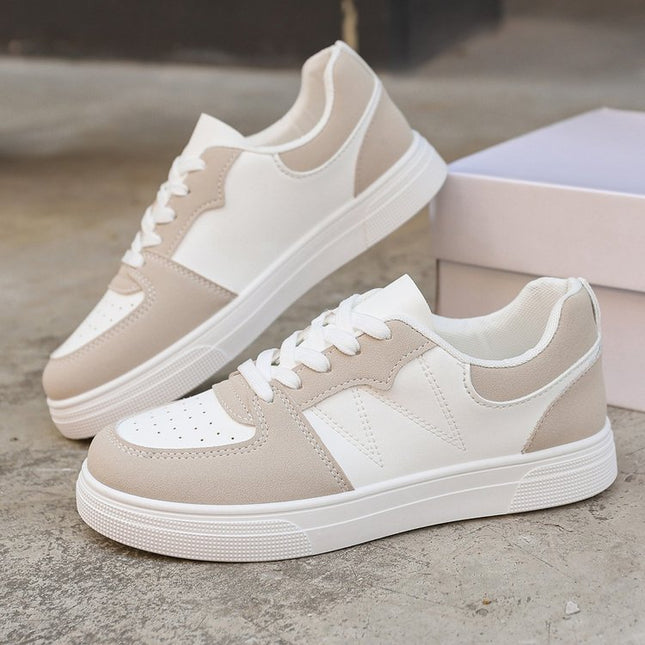 Foreign Trade 25 Years Spring New Women's Fashion All-match Niche Casual Sneakers Sneakers Women's Cross-border White Shoes Student Shoes