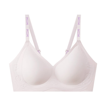 Non-marking Anti-gravity Litching Women's Underwear Soft Support Push-up Anti-sagging Fixed Cup Girls' Non-rimped Bra