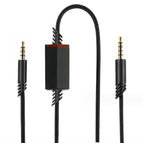 Slider 2 m Black Braided Wire