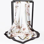 90 silk scarf-Figure 23# / 90*90cm