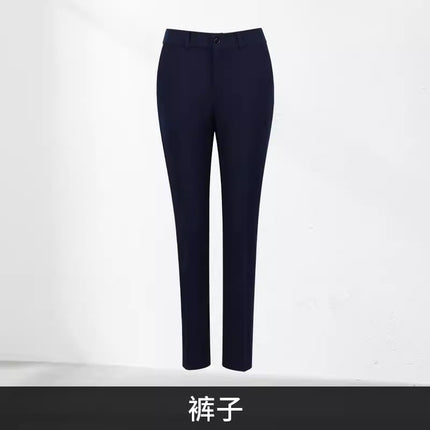 Chinese retro professional suit women's suit formal wear Hotel manager Front desk reception sales department jewelry shop overalls