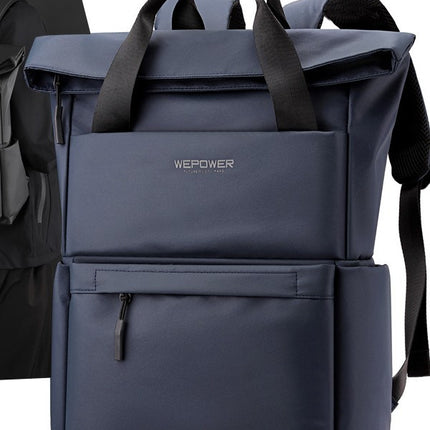 2025 New College Student Large-Capacity Backpack Short-Distance Travel Backpack Computer Bag Lightweight Casual School Bag Men's Model