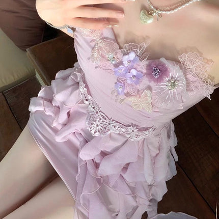 Catyea cat year [3.20 full minus 95% discount for new products] dream torota ~ three-dimensional flower fairy skirt