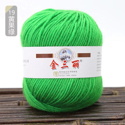 Jin Sanli acrylic baby line hand woven shoes cushion bag scarf diy hook shoes cushion wholesale specials