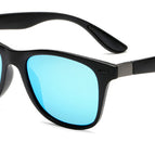 Black frame blue mercury
