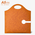 Brown/A5 Handbag