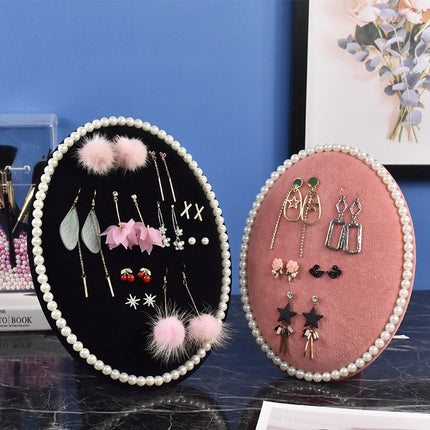 Low Price Clearance Earrings Necklace Storage Rack Spot Wholesale Jewelry Storage Display Board Earrings Bracelet Tray