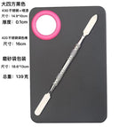 Black generous plate/set
