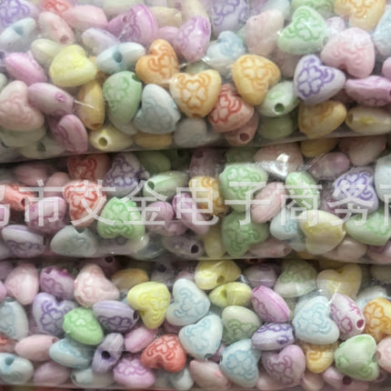 Plastic Washed Marine Series Shell Starfish Small Fish Kids Toy Beaded Bracelet Necklace Beaded Accessories Wholesale