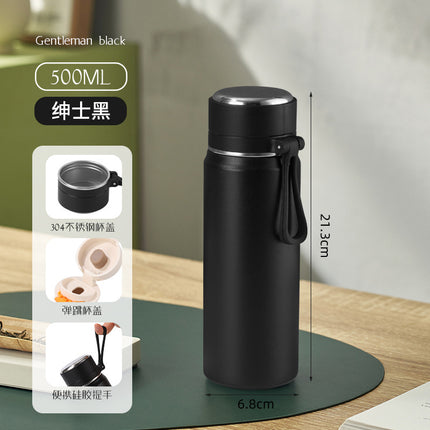 Stainless Steel Mini Thermos Cup Wholesale High-Value Vacuum Bullet-Shaped Portable Pocket Thermos Water Bottle Custom-Made