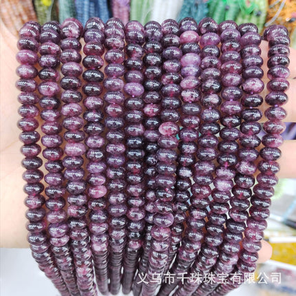 5X8Mm Natural Stone Agate Spacer Beads Abacus Beads Spacer Beads Loose Beads Handmade DIY Necklace Bracelet Jewelry Batch