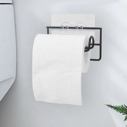 Kitchen Bathroom Suction Cup Storage Rack Creative Metal Storage Rack Cleaning Sponge Storage Rack Tissue Rack Iron