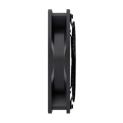 Teucer 3000 Rpm Fan Case Temperature Control Computer Cooler 12cm Water Cooling Radiator Intelligent Temperature Control