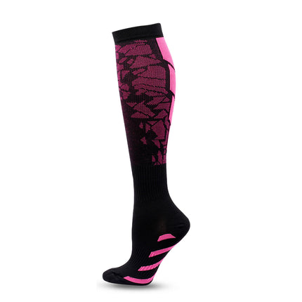 Amazon sports compression socks women summer sports professional stockings running calf socks elastic compression socks wholesale