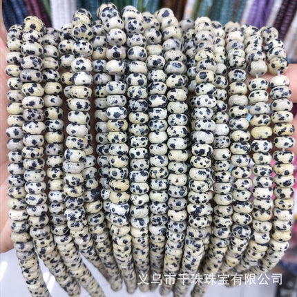 5X8Mm Natural Stone Agate Spacer Beads Abacus Beads Spacer Beads Loose Beads Handmade DIY Necklace Bracelet Jewelry Batch