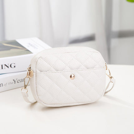 ladies bag classic embroidered rhombus mobile phone bag frosted texture caviar small square bag crossbody shoulder bag batch