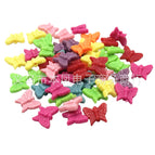 Mixed colors randomly / 32 butterflies 13*17mm 0.5kg about 1500 pieces