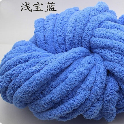 Cat Tail Extra Thick Ice Line Finger Knitting Scarf DIY Blanket Cat Nest Cushion Extra Thick Wool Ball