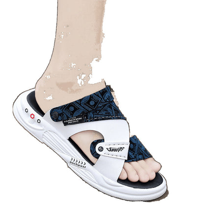 Men's Sandals Summer 2025 New Outer Wear Wear-Resistant Vietnamese Beach Slippers Sports Driving Sandals