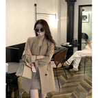Plaid with clothes + suit jacket / M size recommended 40-50kg