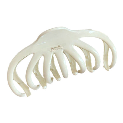 Large Creamy Hair Clip Women's Elegant Hair Clip Headwear New Pumpkin Clip