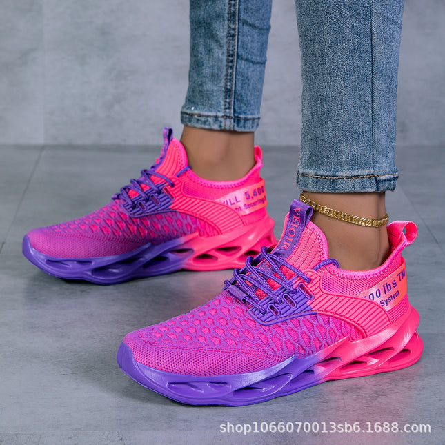 Women's Casual Sneakers, Trendy Cross-Border Shoes, Outdoor Fashion, Versatile, in Stock, Student Running Shoes, Breathable and Lightweight