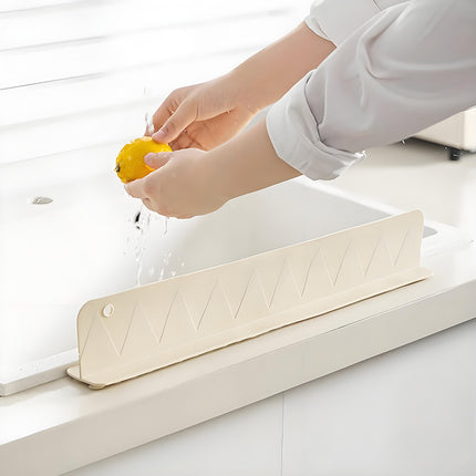 Water Splash Guard for Kitchen Sink, Dishwashing Sink, Washbasin, Anti-Splash Pad, Silicone Water Barrier Strip, Cross-Border
