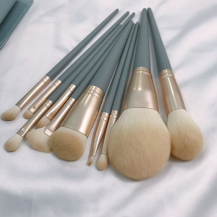 Cangzhou Little Purple Potato Makeup Brush Set Loose Powder Brush Eyeshadow Brush Foundation Brush Portable Beauty Brush Makeup Tools