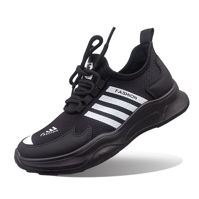 Fashionable Student Old Beijing Cloth Shoes Women's Casual Round Toe Polyurethane Soft Sole Sports Walking Shoes Light and Breathable Running Shoes