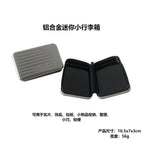 Gray-zipper card holder (no inner pages) / 11*8*5cm