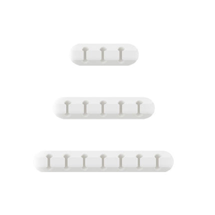 New desktop charging data cable holder multi-port creative storage wire silicone cable organizer hub