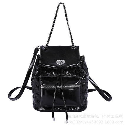 Pure Lust Hot Girl Small Bag Women's 2025 Summer New Large-Capacity Backpack Elegant Hot Style Versatile Backpack