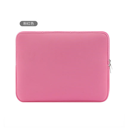 Factory Cross-Border Spot 13inch Clutch Bag Diving Material Apple Tablet Anti-Collision Zipper Laptop Sleeve Bag