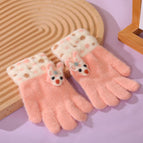 Orange pink missing two fingers / Recommended for ages 6-12