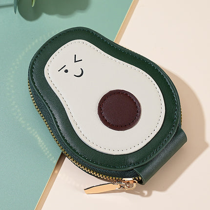 New cute avocado card bag foreign trade hot chattering hot 11 card exquisite fashion storage bag wallet
