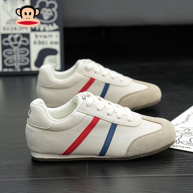 Paul Frank/Retro Casual German Training Shoes for Women, American Round-Toe Platform-Soled Sports Shoes for Men and Women, Fashionable Style